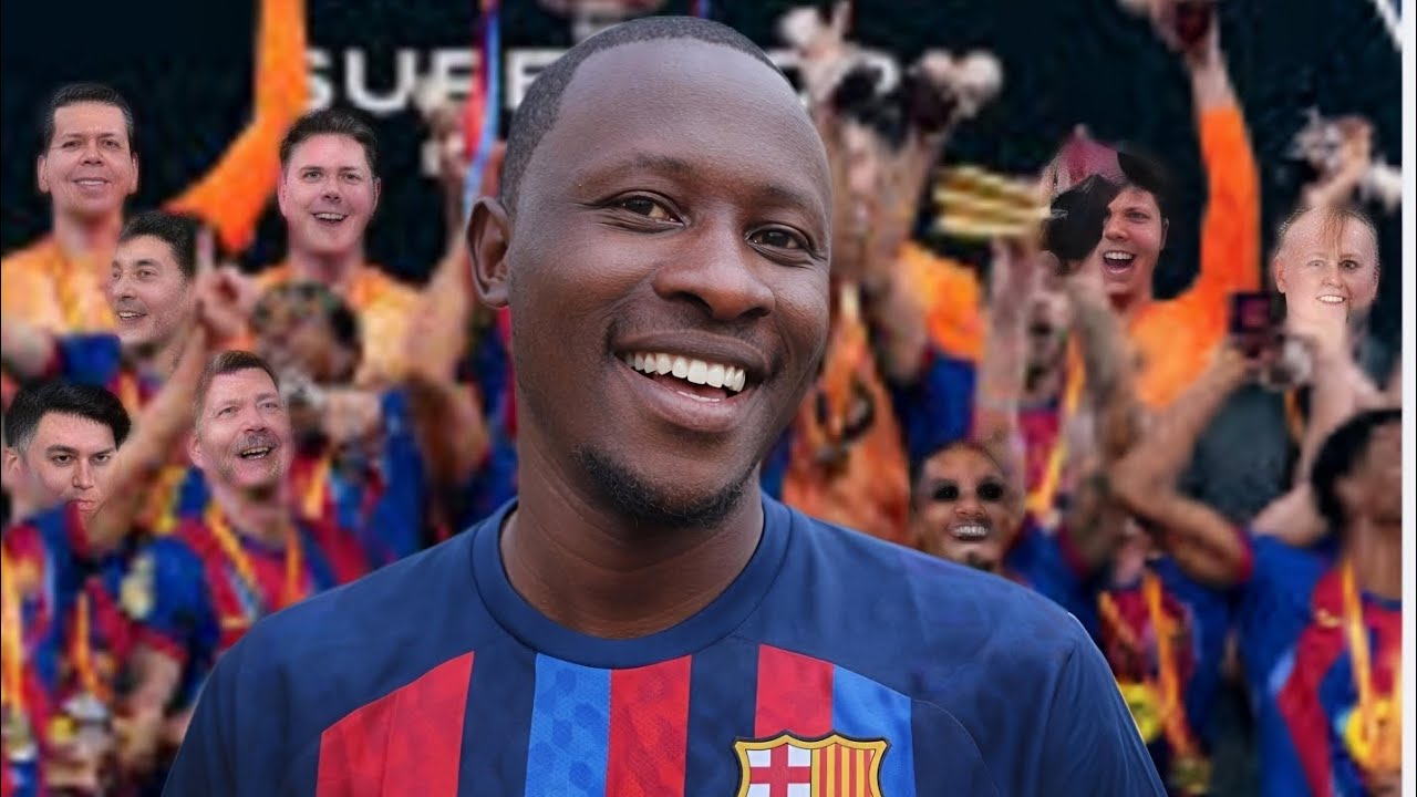 Umufana w'abarcelona umva ibyo uvuze nyuma yo gutwara igikombe