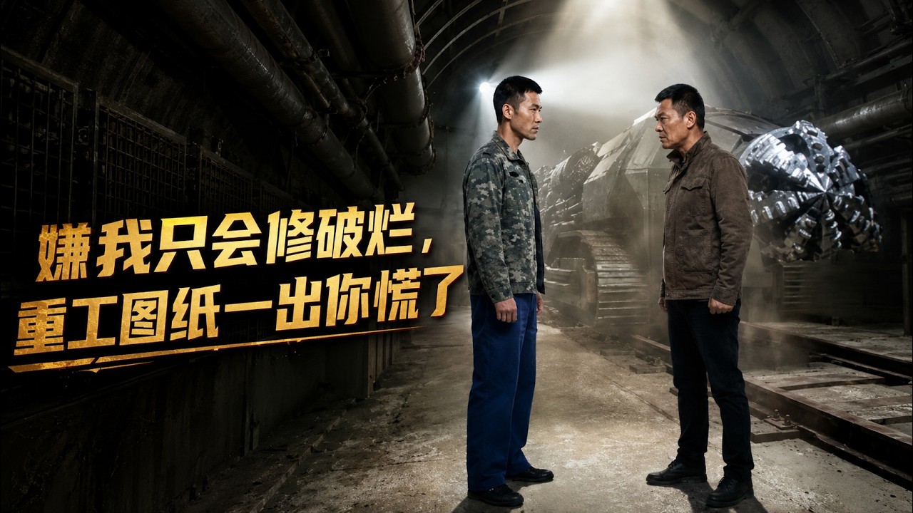 嫌我修破爛？重工圖紙一齣你慌了