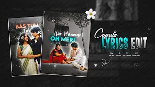 Copuls S  Editing  Trending Love Copuls Reels  Edit In Alight Motion 