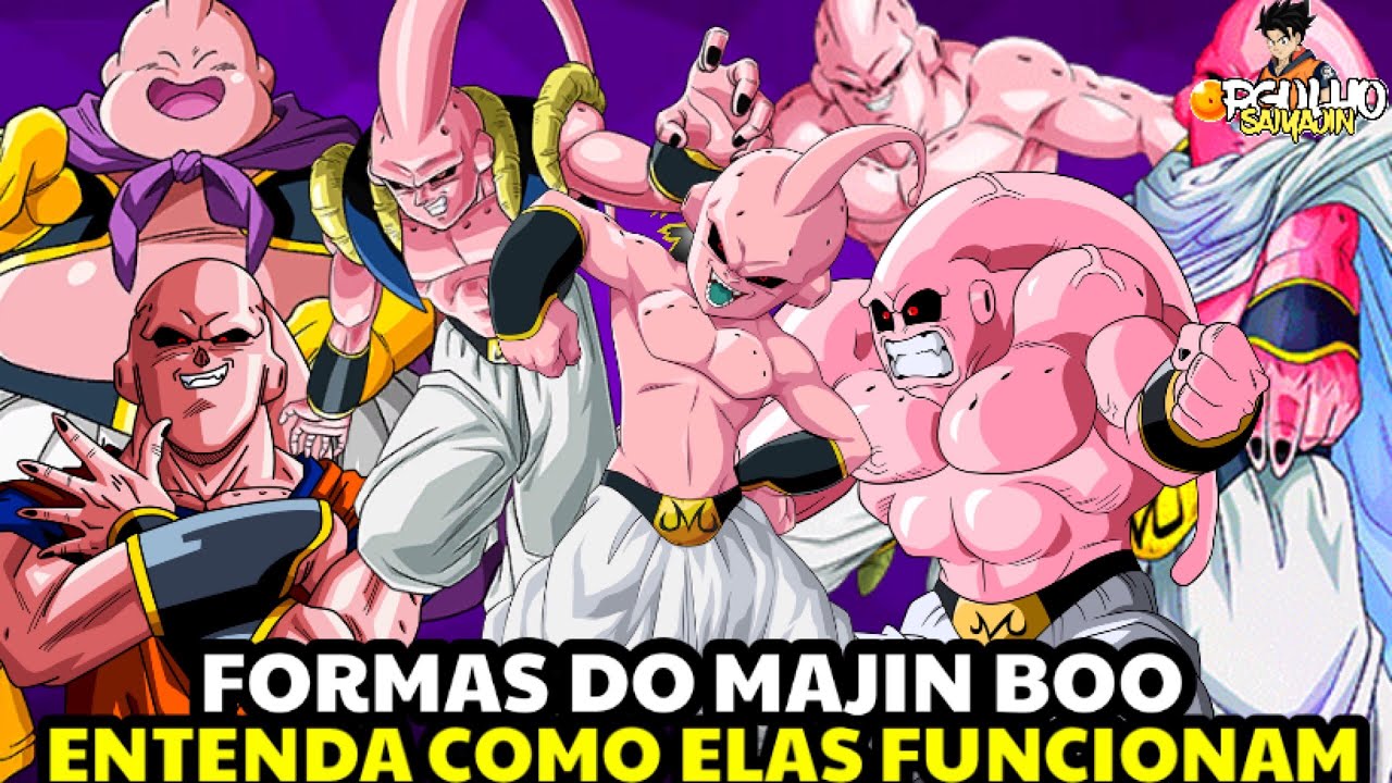 Dragon Ball: Quais são as formas do Majin Boo?