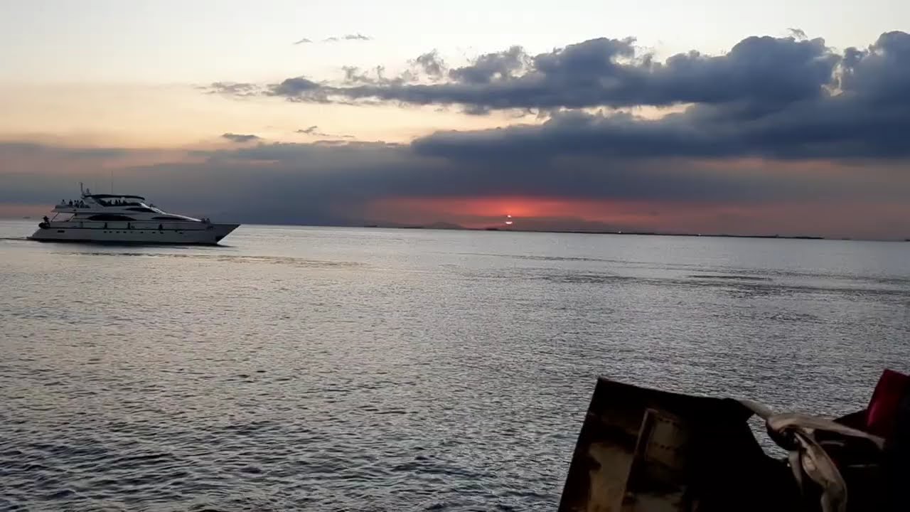 Spectacular Manila Bay sunset time lapse