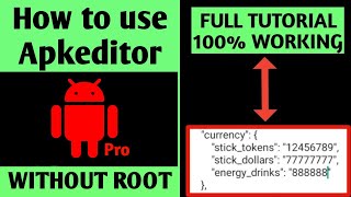 How to use apk editor pro || apk editor without root || apk editor pro 2022 screenshot 2