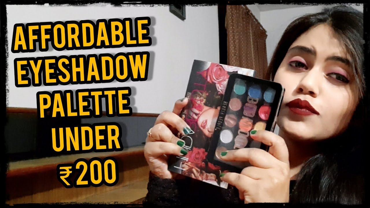 Download Eyeshadow Palette For Beginners Teenagers Under 200 Matte Glitterry Shruti Mishra Youtube