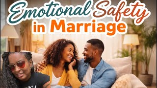 The Importance Of Emotional Safety In Marriage: Building Trust And Connection #pinkiedabney