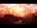 Natural Ambiance - Battlefield (gunfire, flames, distant bombing)