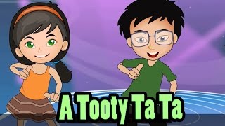 Tooty Ta Song with Lyrics - Popular Kids Group Dance by EFlashApps screenshot 1