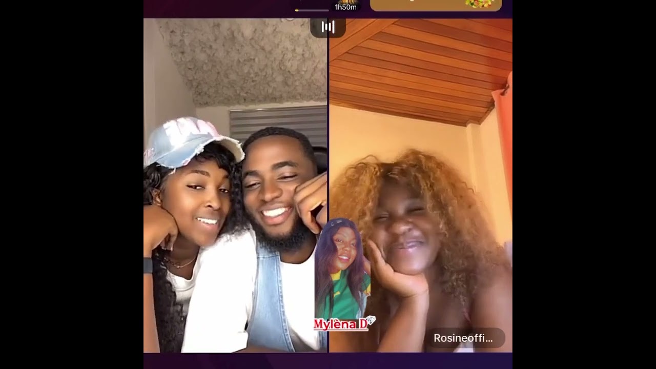 Sortezz Ooh 🙈🙈Mk_michelle & Bop Dilan mangent l'amour en plein live. Rosine Officiel est médiatrice