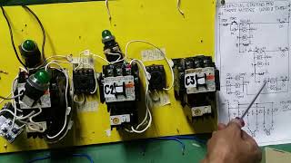 PART-2 AUTOMATIC SEQUENTIAL STARTING FOR 3 MOTORS USING 2 PNEUMATICS TIMER