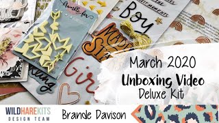 Unboxing Video - The Wild Hare Kits, March 2020 (Deluxe Kit)