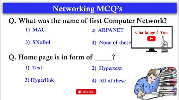 Computer Networking Mcq Questions with Answers - For all Competitive Exams