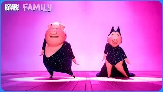 Rosita & Gunter Sing 'Shake It Off' (ft. Reese Witherspoon) | Sing (2016) | Screen Bites Family
