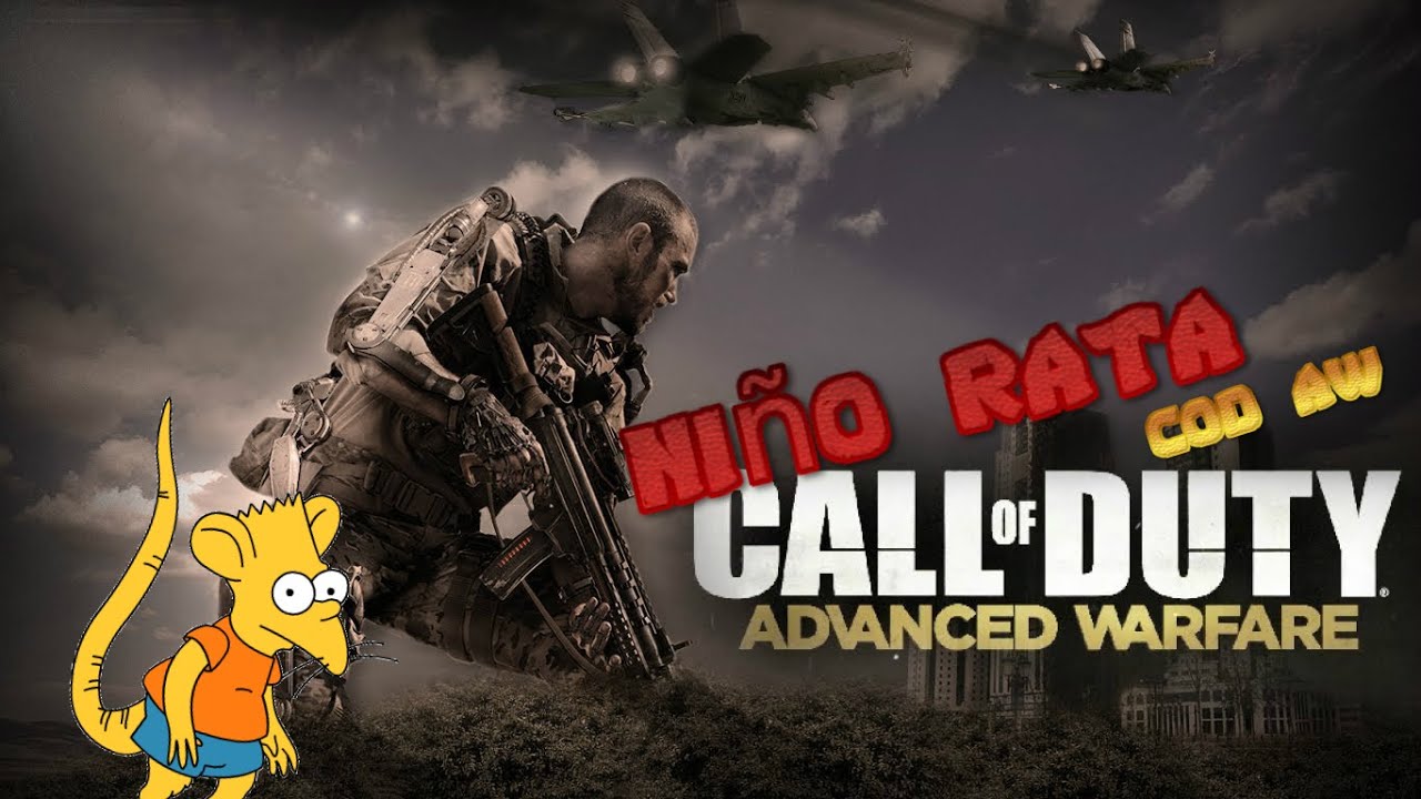 COMO JUEGA UN NIÑO RATA EN COD AW XD - YouTube