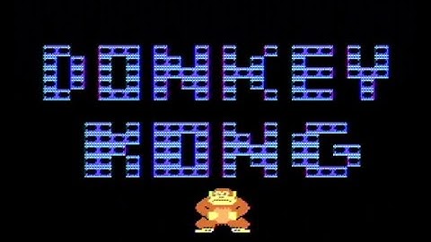 Donkey Kong TI-99/4a Real Hardware