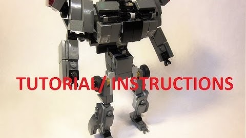 (TUTORIAL/INSTRUCTIONS)  Lego Transformers Age of Extinction- Lockdown