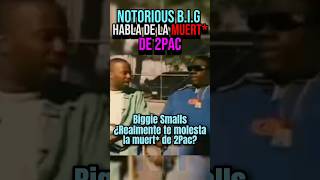 Biggie habla del fall*cimient* de 2Pac. #tupac #viral #shortvideo #reels #shorts #short