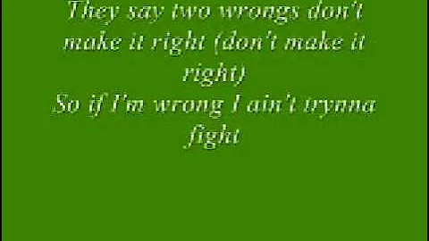 "Two Wrongs" Lyrics - Wyclef Jean ft. Claudette Ortiz