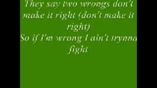 'Two Wrongs' Lyrics - Wyclef Jean ft. Claudette Ortiz