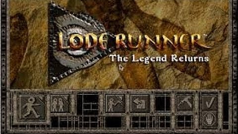 1994 LodeRunner The Legend Returns - DOS - PC Gameplay (No Commentary)