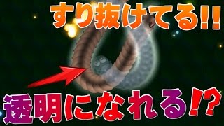 透明になれるミミズ!? スキル満載のSlither.io【実況】