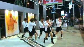 101212 Miracle at TCD Street Party - Onna to Otoko no Lullaby Game (Morning Musume)