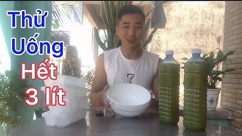 Thử Uống Hết 3 lít Nước Mía Và Cái kết ??