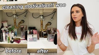 cleaning & reorganising my house (cleaning motivation!!)