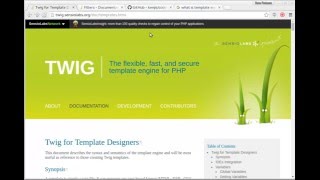 Pengenalan Twig PHP Templating Engine