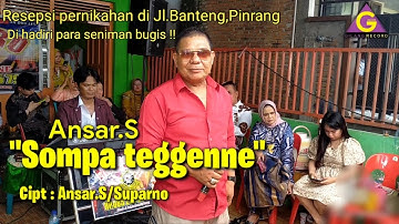 🔰Ansar S - Sompa Teggenne , 🔴Live Resepsi pernikahan di Jl Banteng dihadiri para seniman bugis 🔰