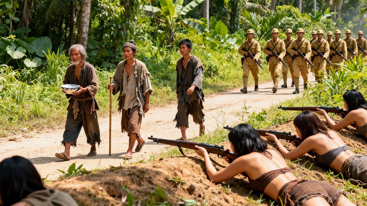 Quân Nhật Giả Nông Dân Tập Kích, Cao Thủ Bát Lộ Nhìn Thấu, Phản Đòn Tại Chỗ!