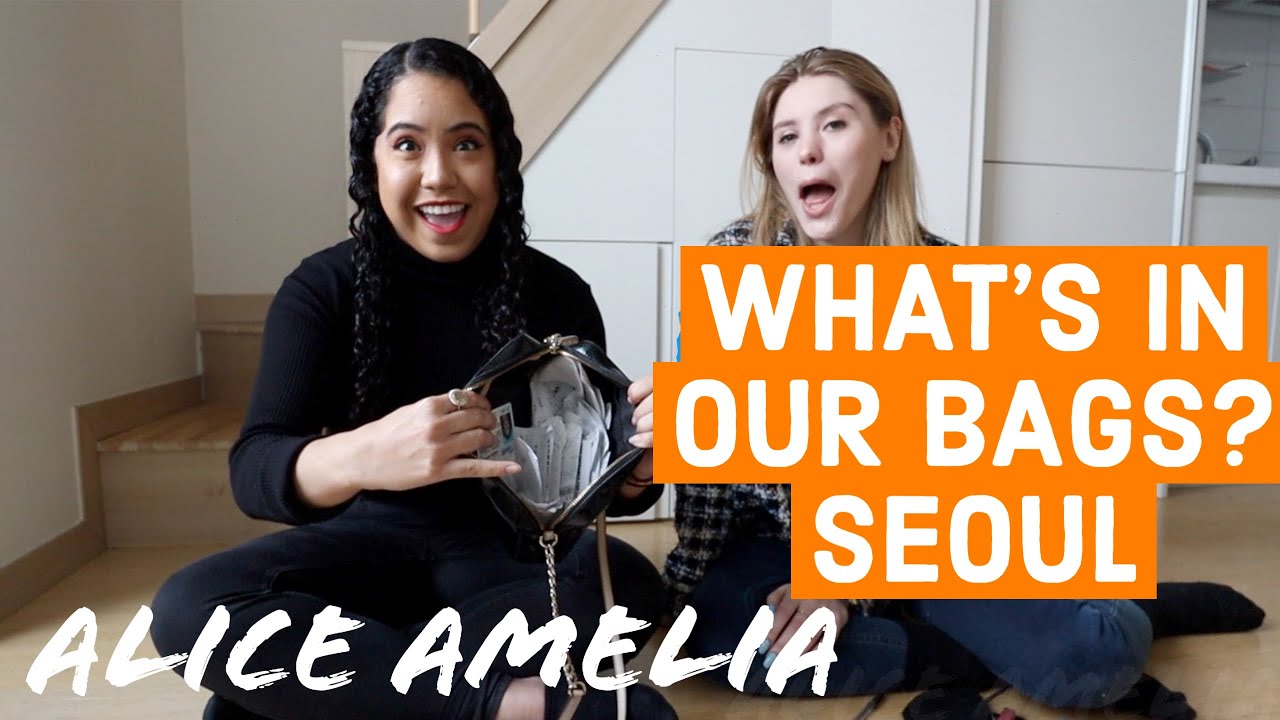 What's in my bag? (our Seoul essentials) YouTube