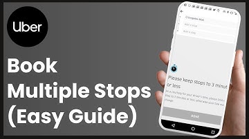 How to Book Multiple Stops on Uber !