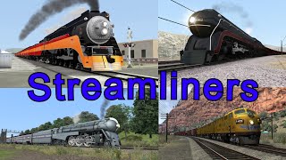 Streamliners (Train Sim recreation)