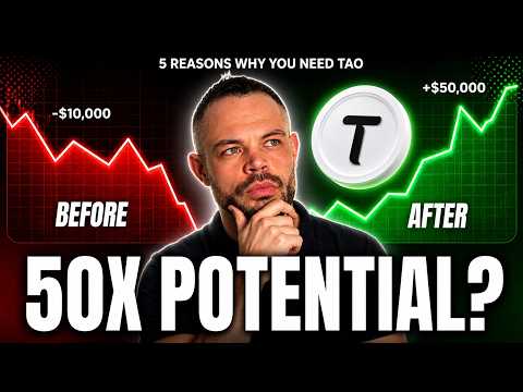 5 Reasons I'm Buying TAO Before The Next AI Crypto Bullrun! thumbnail