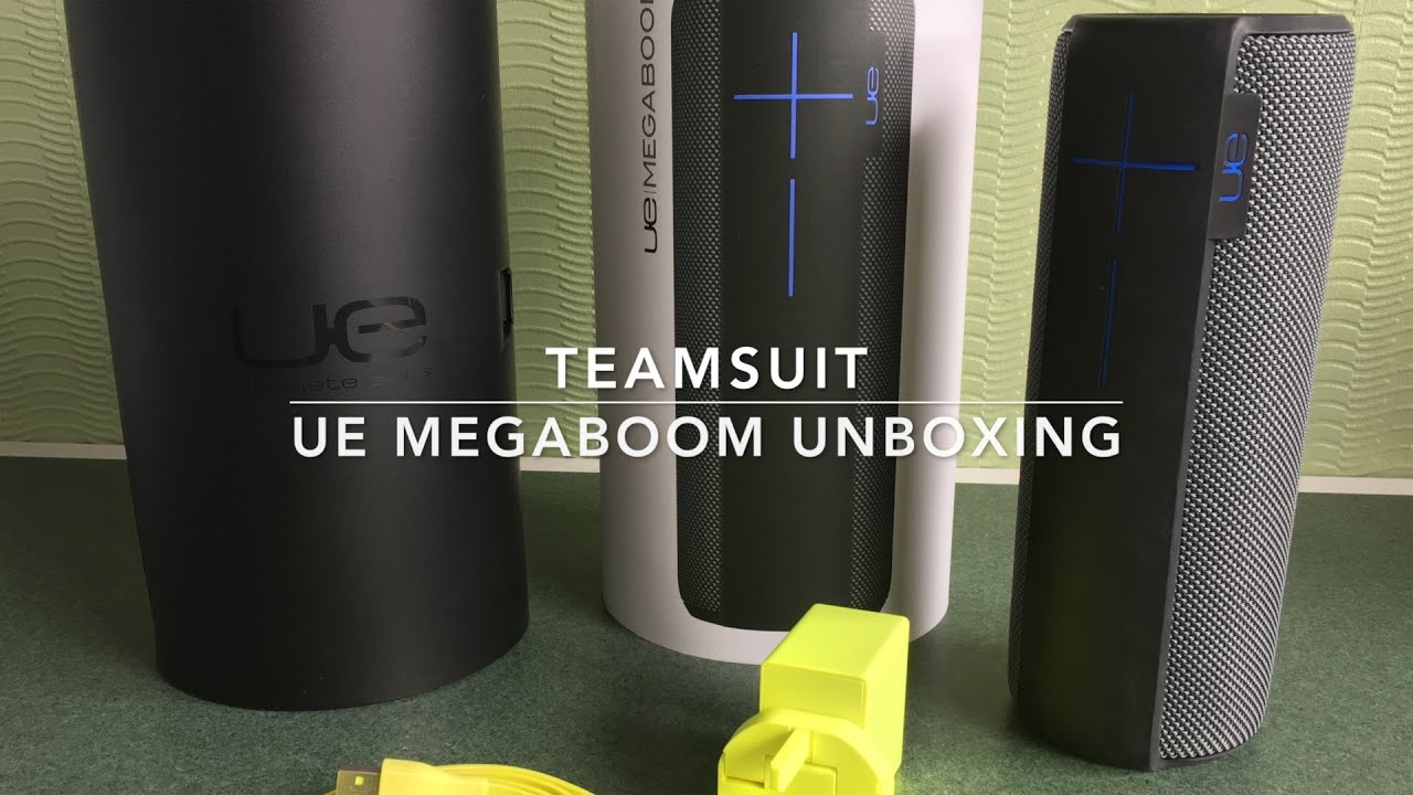 ue megaboom unboxing