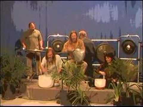 Healing music w/waterphone, chakra bowls and gongs