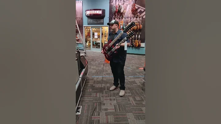 Playing THE FORBIDDEN RIFF in Guitar Center... #shorts - DayDayNews