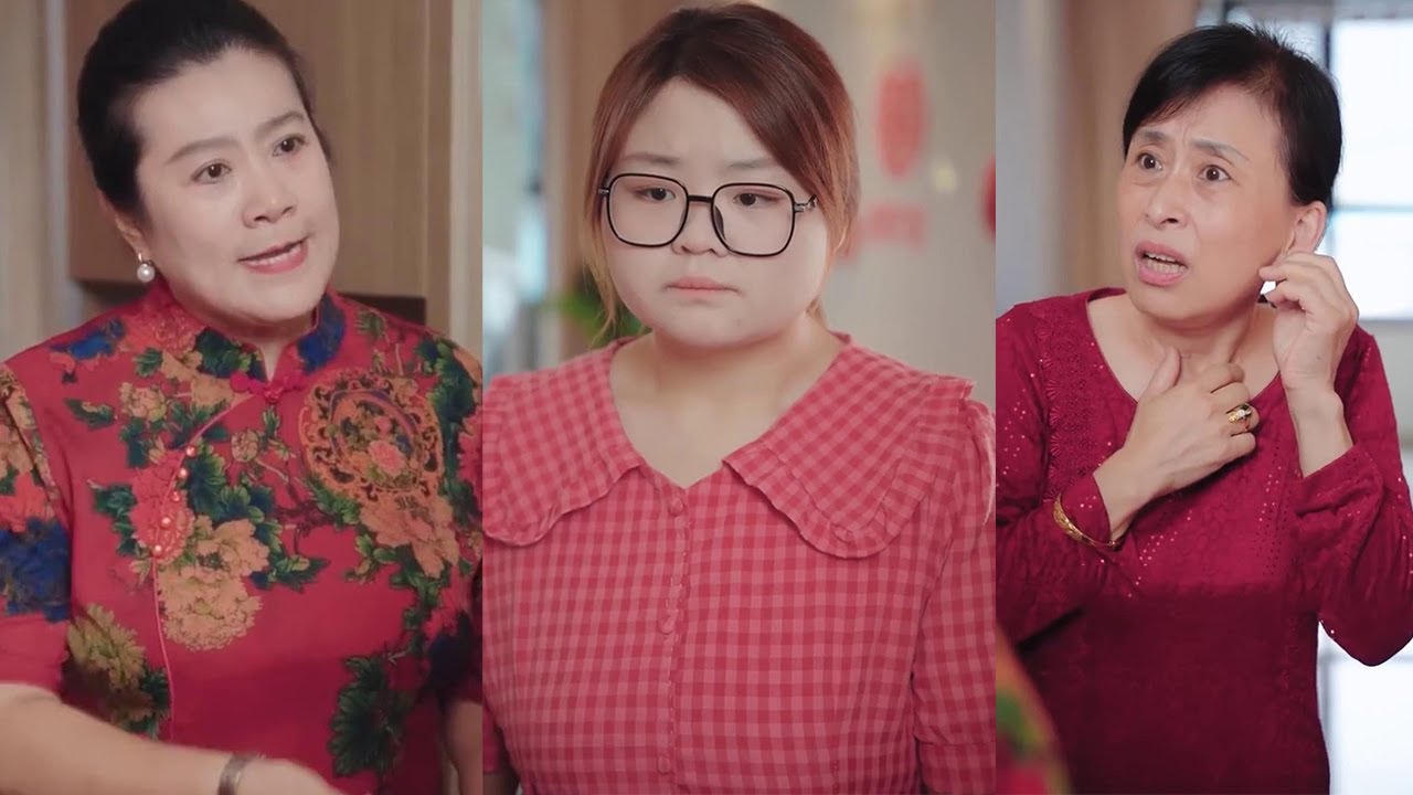 The fat girl was tricked by her husband's family, and her own mother