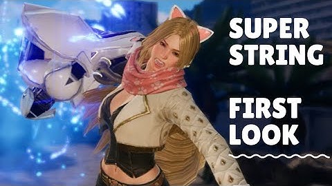 Super String First Look ! New Gatcha Turn Based game !