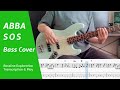 ABBA - SOS - Bass Cover