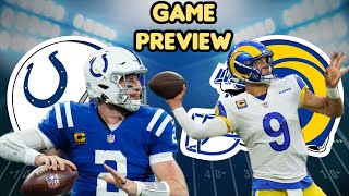 Los Angeles Rams vs Colts Game Preview