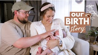 OUR BIRTH STORY | Induced at 41 Weeks Pregnant | Epidural Hospital Birth