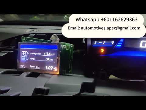Fix Honda civic fb 2012 - 2014 9th Gen IMID LCD Display