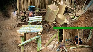 Making Tables, Chairs and Utensils from Wood and Bamboo / Farm / Bushcraft
