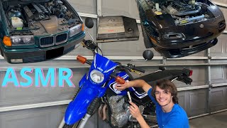 🌟ASMR 🔊// Motorcycle and Engine Tapping (Car and Bike Harmony)