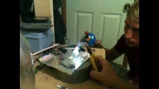 Burning 2012 Penny White Flame