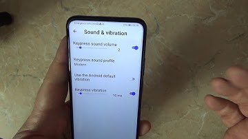 honor 9 how to disable sound and vibration whyle typing on keyboard