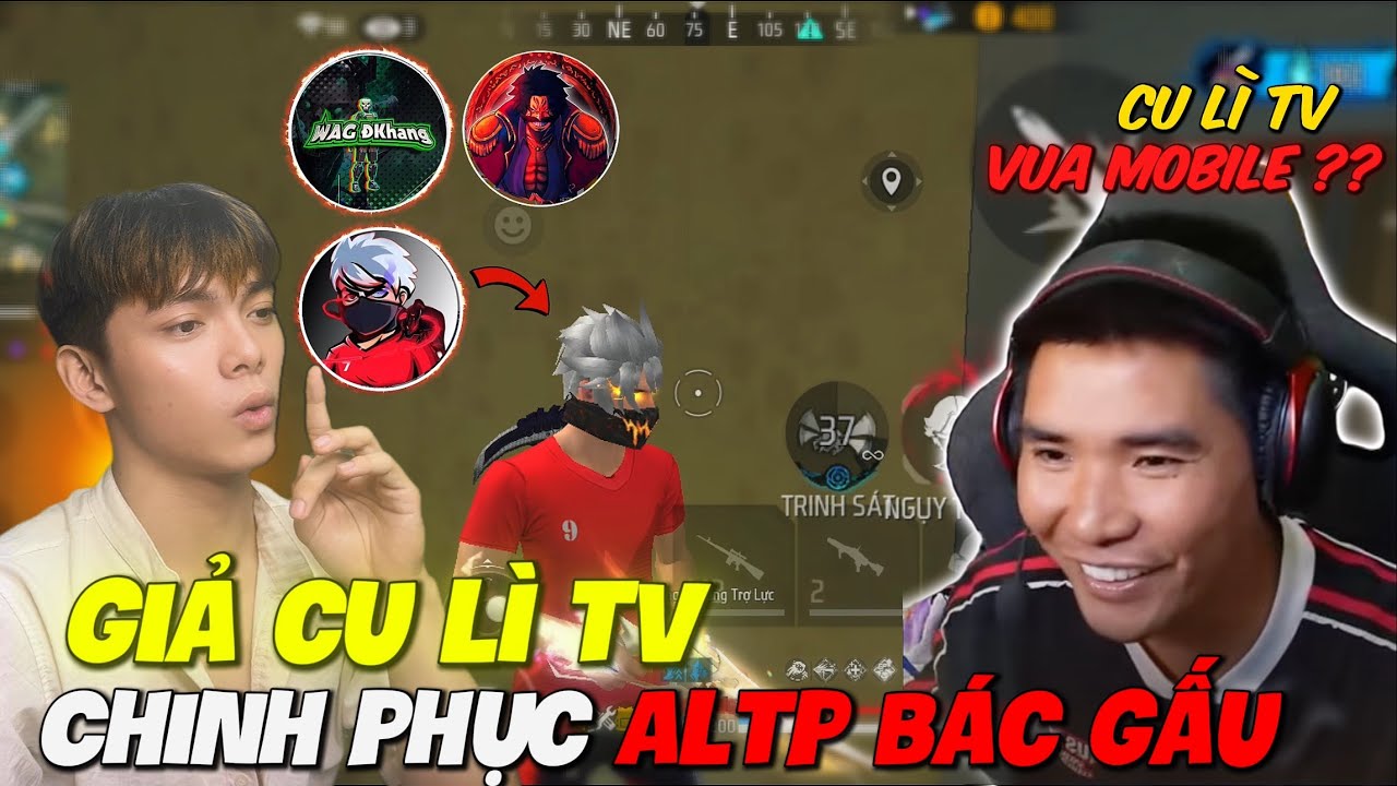 V Gaming - Giả Cu Lì Troll Bác Gấu , Bộ 3 Idol Chinh Phục Thành Công ALTP Bị 20.000 Viewer Đá Live 