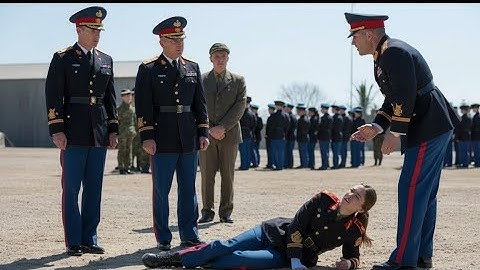 He Struck Her During Drill — Minutes Later, FOUR COLONELS Walked In and Ended His Career