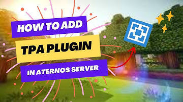 How to Add TPA Plugins in Aternos Server! 2023