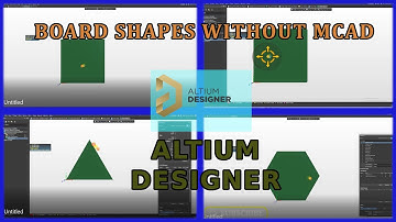 Any Board Shape using Altium Designer Only